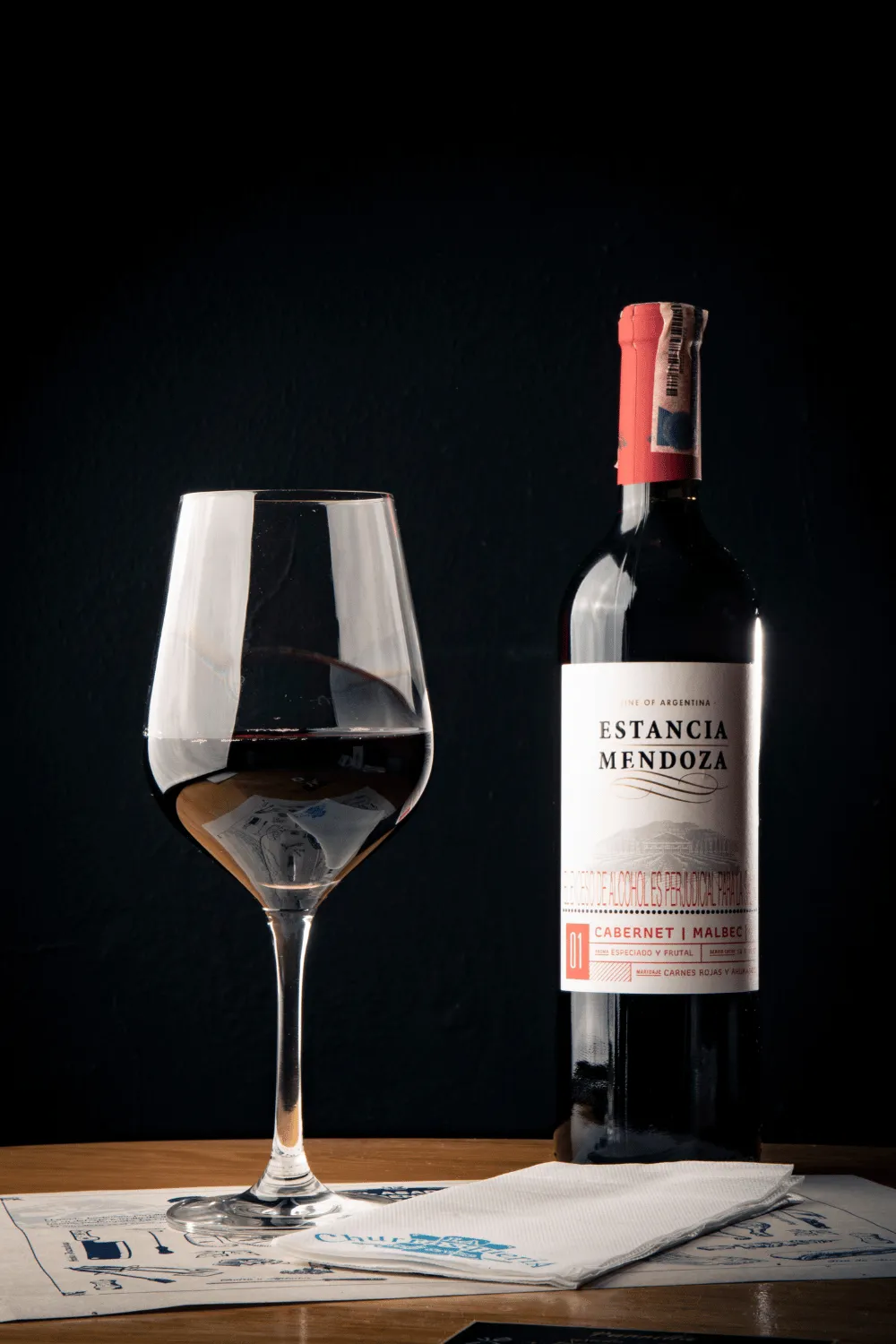 Restaurante especializado en vinos