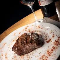 Imagen de Imagen de cortes de carne asada en la parrilla La Churrasquería