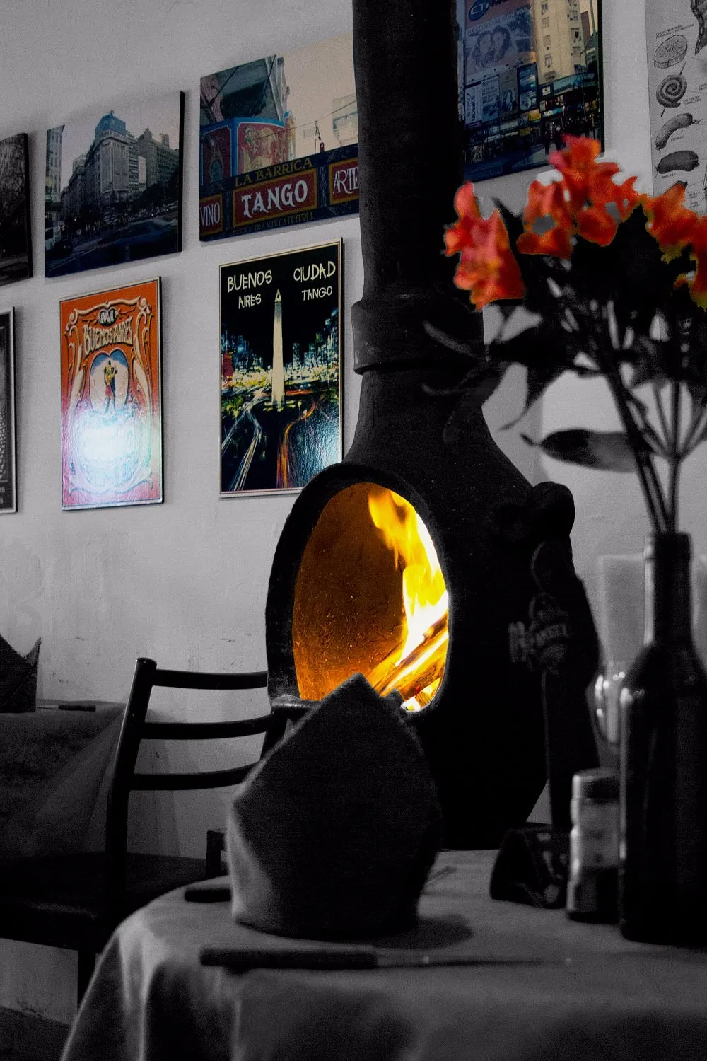 Decoración de restaurante La Churrasquería Beef & wine